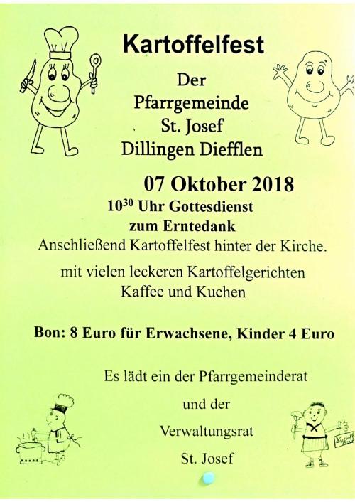 Kartoffelfest mit vielen leckeren Kartoffelgerichten