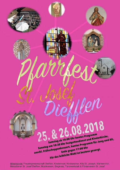 Pfarrfest am 25. + 26.08.18